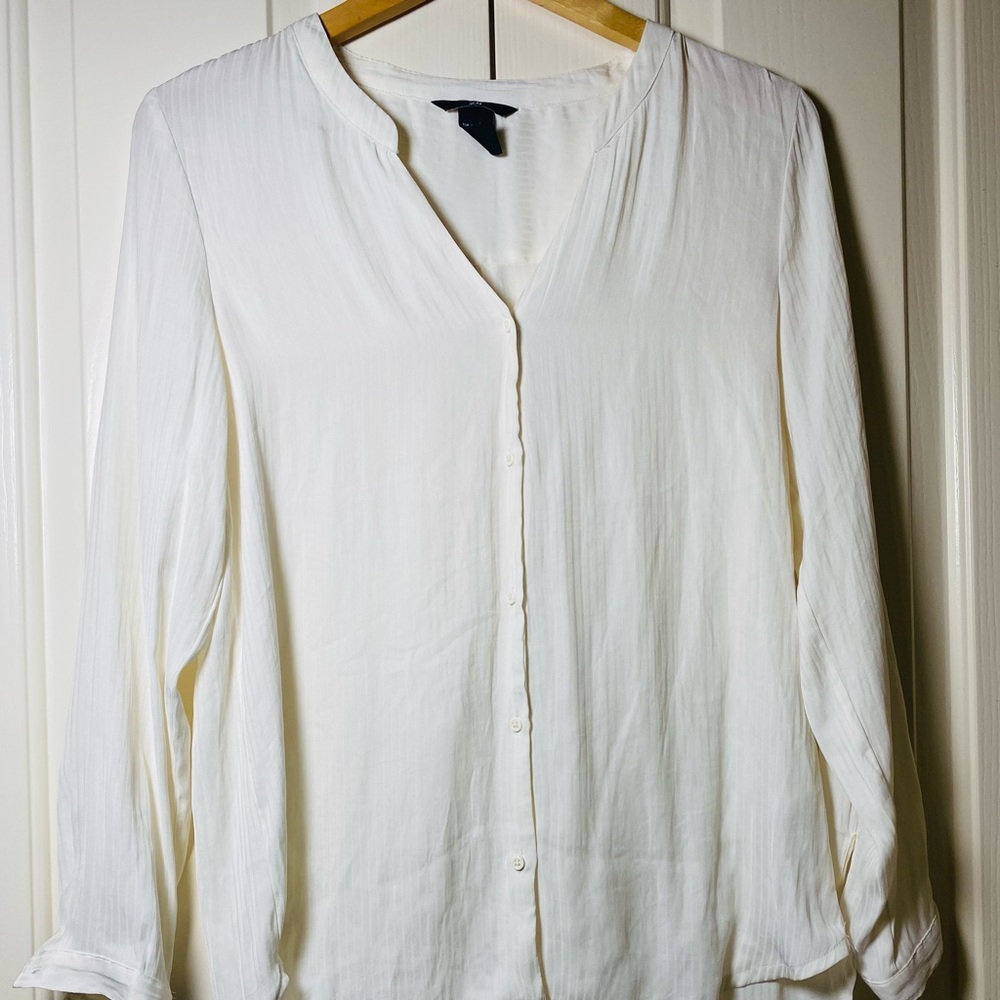 H&M long sleeve blouse Size 8